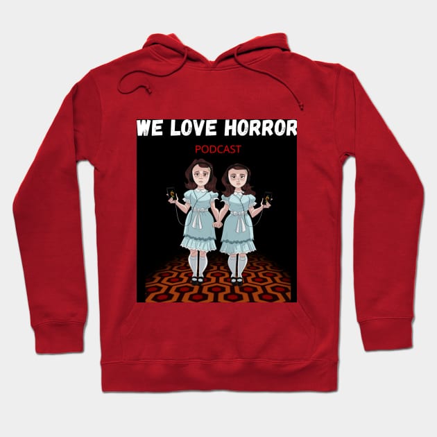 The Grady Twins Alternate Design Hoodie by We Love Horror Podcast